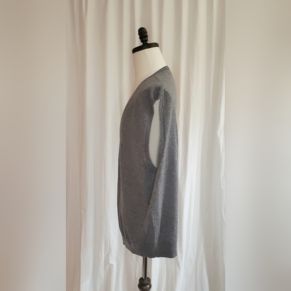 Kallspin Cashmere Wool Blend Sweater Vest Men's Size 2XL Medium Gray V-Neck. - Picture 4 of 9